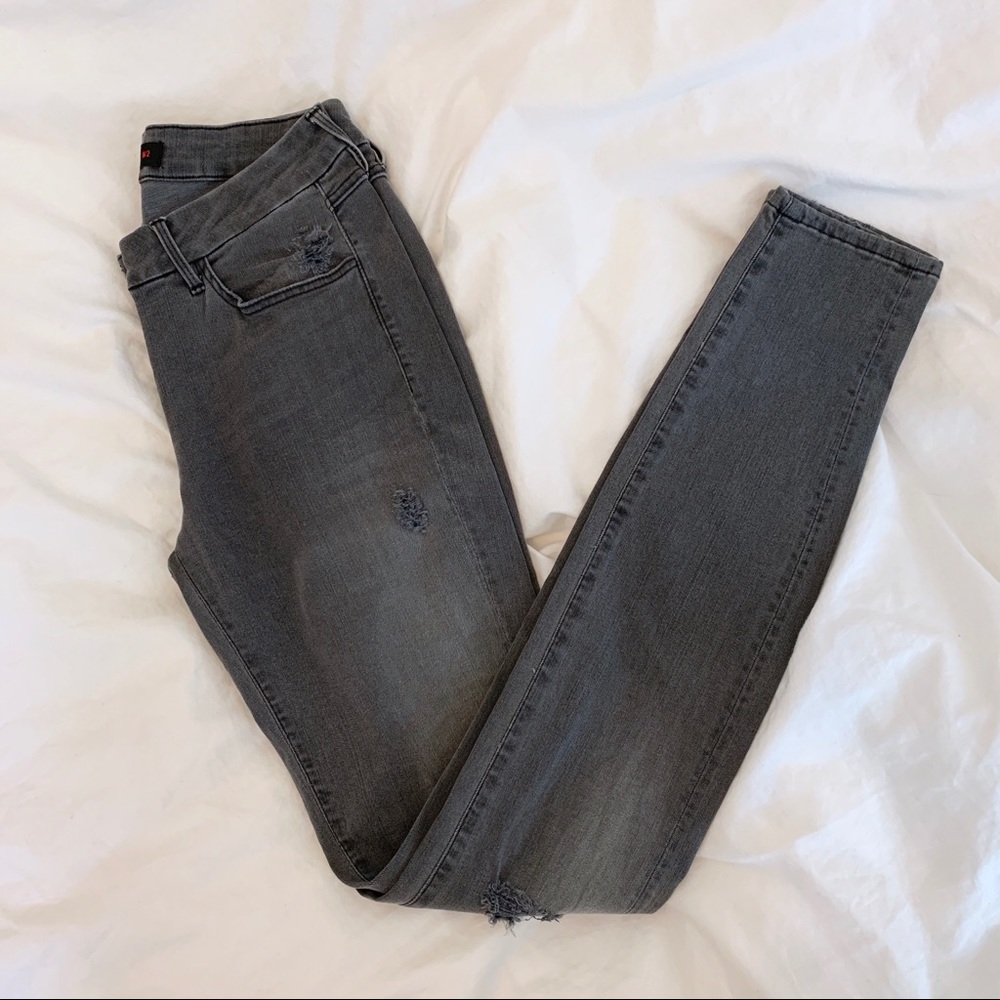 3x1 W2 Mid Rise Skinny Jeans